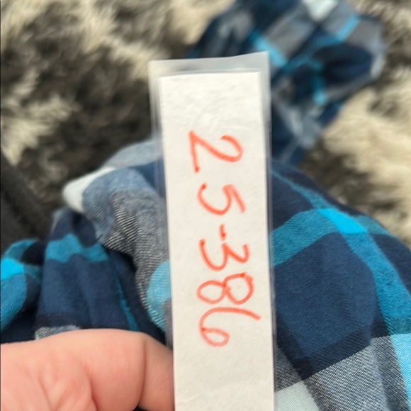 Goodfellow & Co Blue and Gray Pajama Bottoms Relaxed Fit - Picture 6 of 6